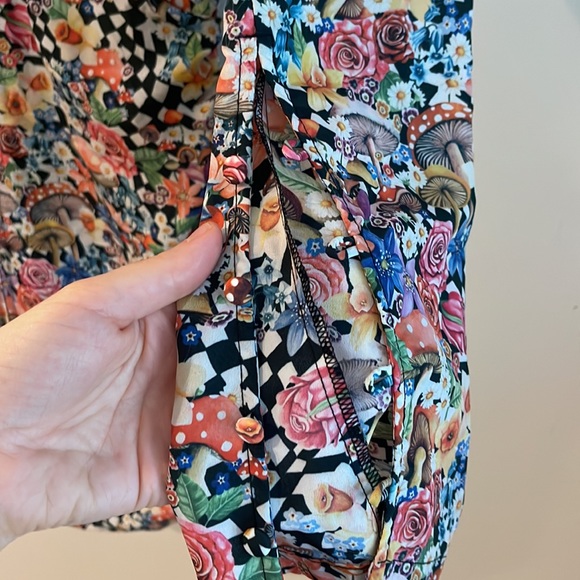 For Love & Lemons June Checkered Mini Dress small - Picture 11 of 12